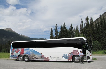 Coach tours are the most comfortable, economic and carbon friendly way to travel in Canada