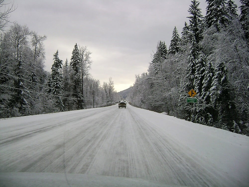 winter road conditions