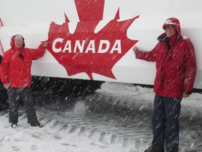 Marja and Piet in Canada 2011