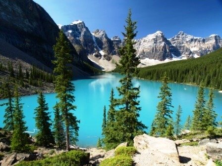 hoogtepunten Canada, Moraine Lake