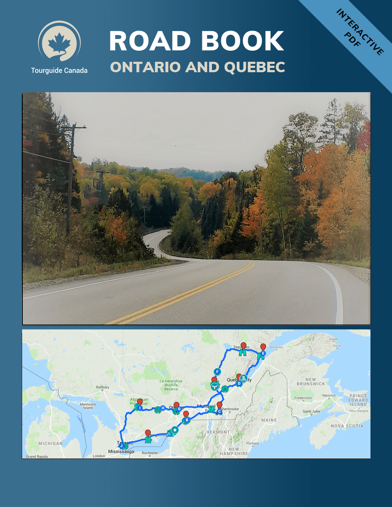 purchase Road Book Ontario - Quebec