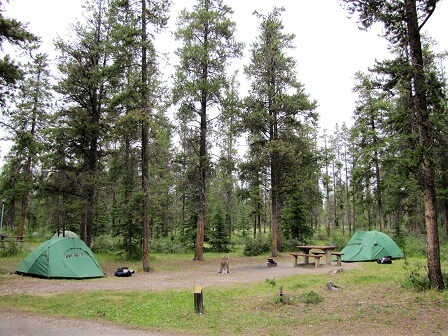 Parks Canada campground