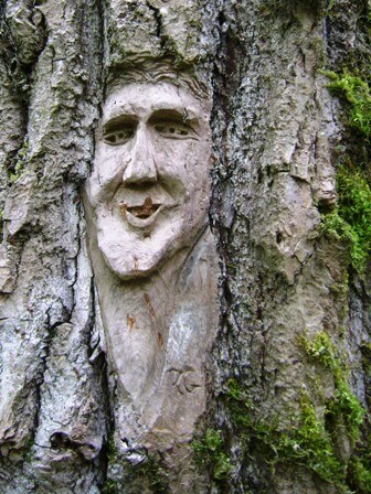 ferry island wood carving