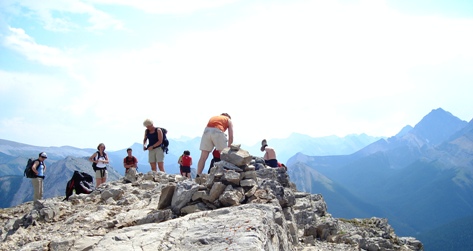 hiking group