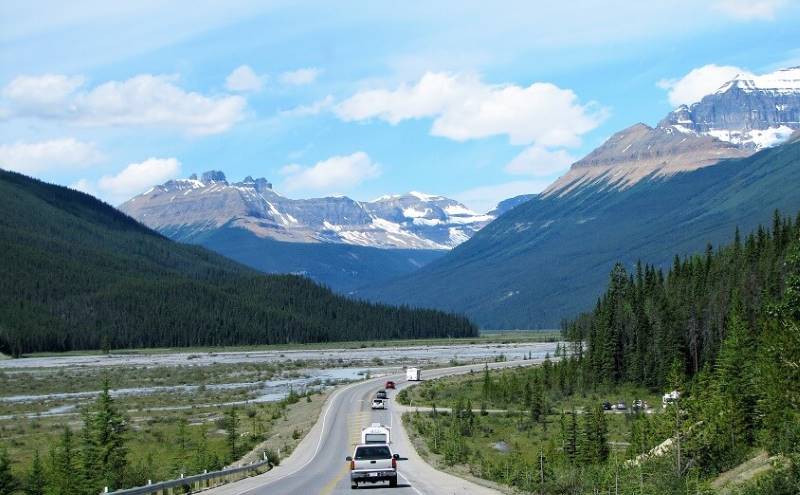 icefields-parkway Banff national Park